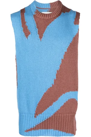 Jil Sander Abstract-print cotton vest