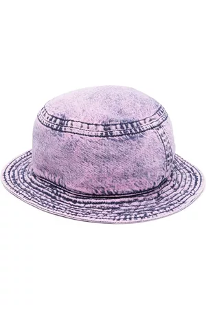 Sandro Men Hats - Washed-denim bucket hat