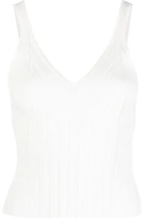 Helmut Lang Angela V-neck knitted top