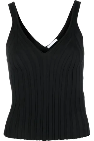 Helmut Lang Angela V-neck knitted top