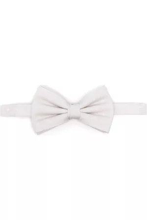 Lady Anne Men Bow Ties - Polka dot-print silk bow tie
