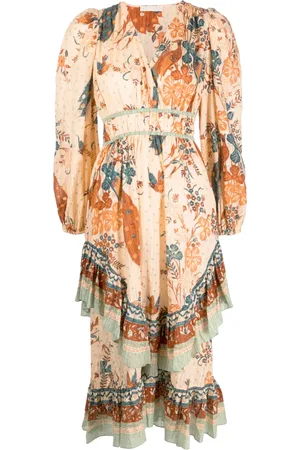 ULLA JOHNSON Portia floral-print dress