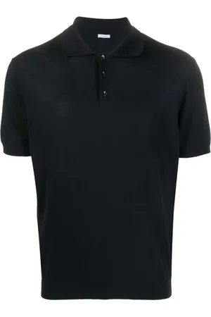 Malo Fine-knit cotton polo shirt