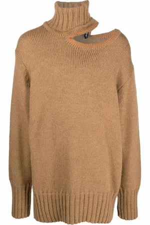 Y / PROJECT Cutout roll neck jumper