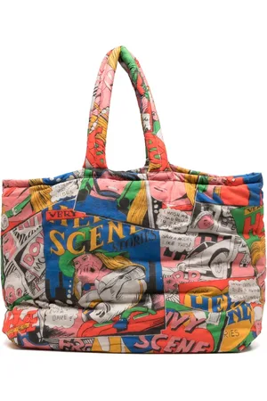 ERL Comics puffer maxi tote bag