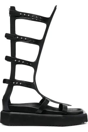 Rick Owens Cyclops Spartan leather sandals