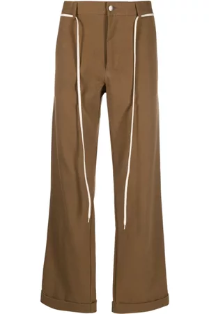 SOCIÉTÉ ANONYME Straight-leg cotton trousers