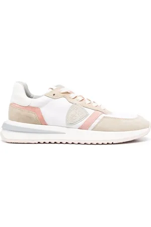 Philippe model Tropez 2.1 panelled-design suede sneakers