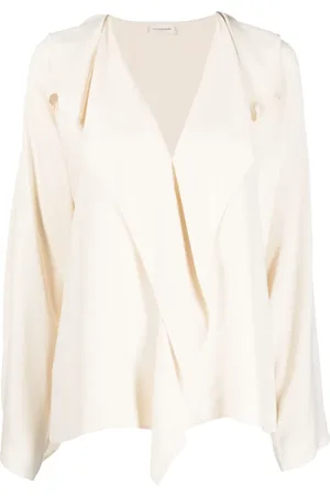 By Malene Birger Layered-details flared blouse