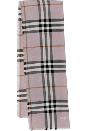 Burberry Check-pattern scarf
