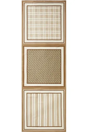 Burberry Montage-print silk scarf