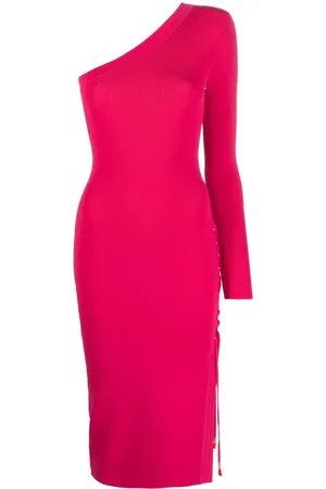 Elisabetta Franchi One-shoulder midi dress
