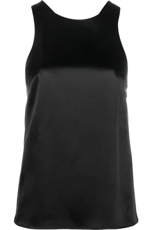 Loulou Studio Estor twist-detail silk tank top