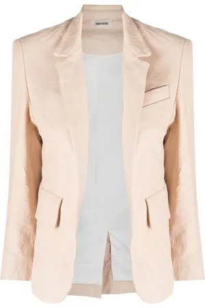 Zadig & Voltaire Verys crinkled leather jacket