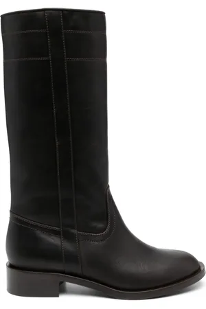 Scarosso Mid-calf leather boots