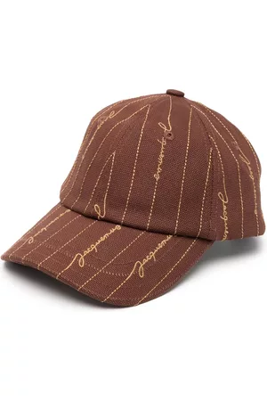 Jacquemus Signature logo-embroidery cap