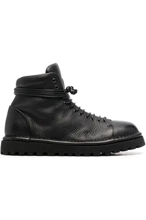 MARSÈLL Lace-up leather ankle boots