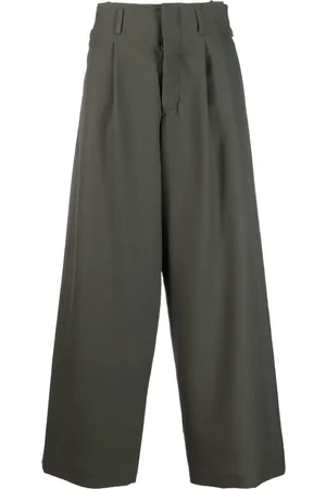 AMBUSH Pleated wide-leg trousers