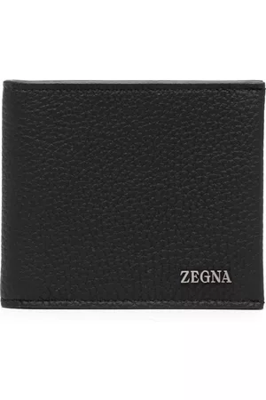 Z Zegna Men Wallets - Logo-plaque bi-fold wallet