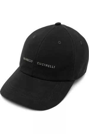 Brunello Cucinelli Men Caps - Logo-embroidery baseball cap