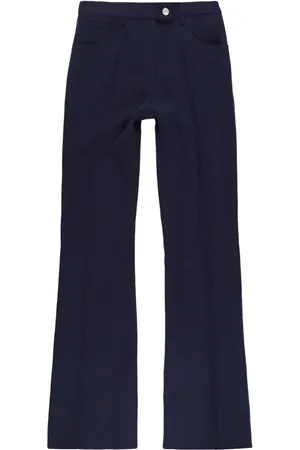 Courrèges Low-rise bootcut trousers