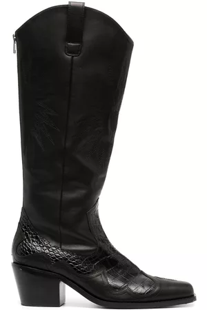Stolen Girlfriends Club Women Knee High Boots - Western leather knee boots