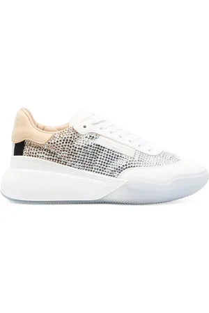 Stella McCartney Loop crystal-embellished sneakers