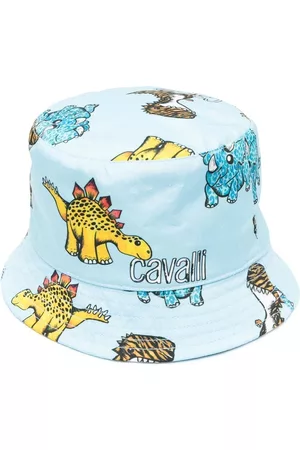 Roberto Cavalli Dinosaur-print bucket hat