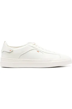 santoni Debossed-logo sneakers