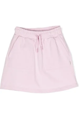 ECOALF Elasticated drawstring-waistband cotton skirt