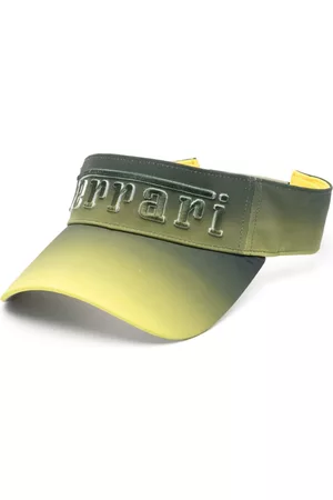 FERRARI Hats - Logo-appliqué sun visor