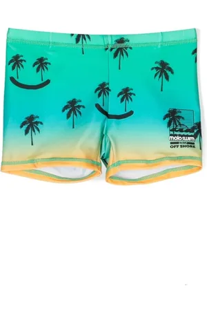 Molo Norton graphic-print swim shorts