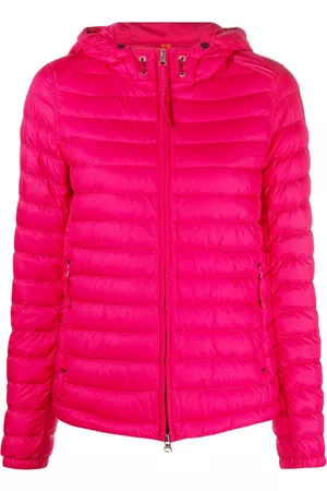Parajumpers Women Jackets - Hooded zip-up puffer jacket