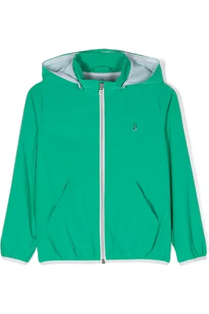 HERNO Zip-up hooded jacket