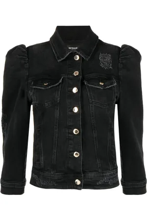 Retrofete Ada puff-sleeve denim jacket