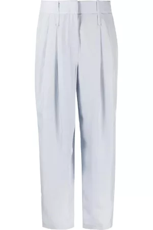 Armani Women Pants - Silk tapered trousers
