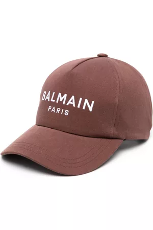 Balmain Women Caps - Embroidered-logo baseball cap