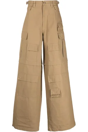 AMBUSH Wide-leg cotton trousers