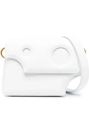 OFF-WHITE Burrow leather shoulder bag