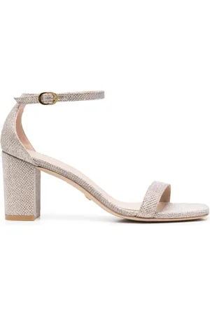 Stuart Weitzman Single strap 85mm leather sandals
