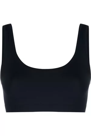 Hanro Women Bras - Cropped scoop-neck bra