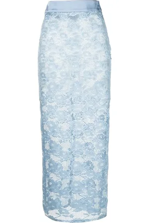 FLEUR DU MAL Rosalia lace skirt