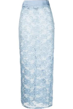 FLEUR DU MAL Rosalia lace skirt