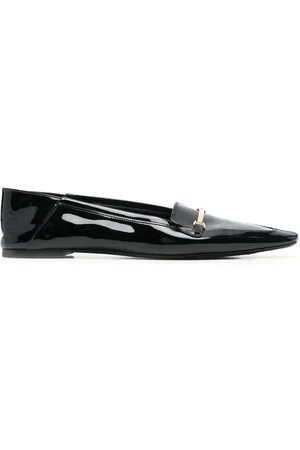 Saint Laurent Chris 05 leather ballerina shoes