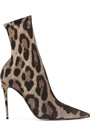 Dolce & Gabbana Women Ankle Boots - KIM DOLCE&GABBANA leopard-print ankle boots