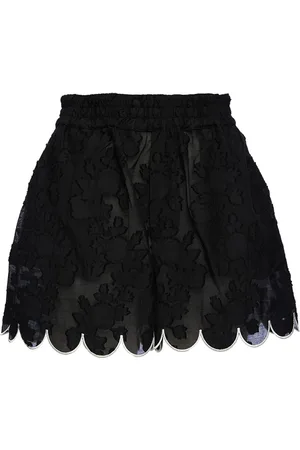 La DoubleJ Floral jacquard shorts