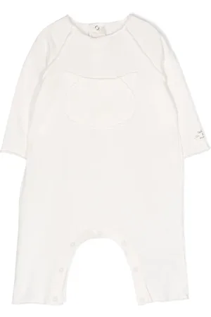 TEDDY & MINOU Logo-detail cotton romper
