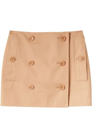 Burberry Trench cotton mini skirt