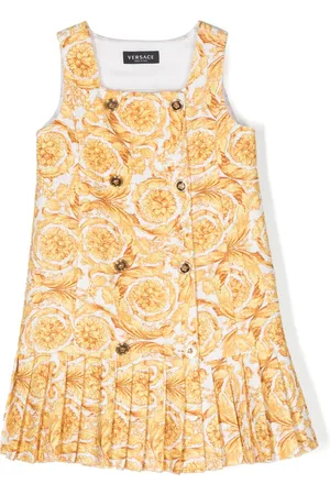 VERSACE Graphic-print dress