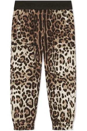Dolce & Gabbana Leopard-print track pants